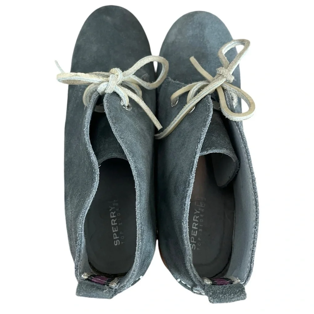 Sperry Ankle Boots - Harlow | Women size 7 | Gray Suede